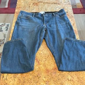 Liz Claiborne Blue Straight Leg Jeans